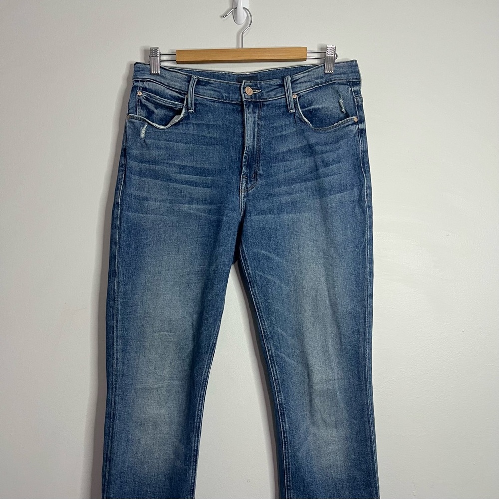 MOTHER High Rise Blue Jeans - Picture 3 of 13